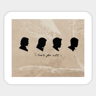 Team Free Will 2.0 Sticker